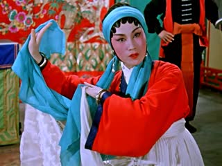 classic nostalgic old film canton opera art picture (1960) "red line girl"