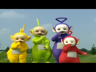 teletubbies "tianxian baobao" (antenna baby, small teen with antenna)