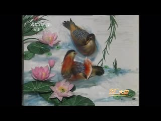 cotton paintings (cotton fiber, cotton wool) mianhua hua (cotton painting).