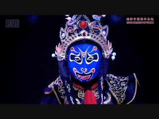 chinese style new year mood trick number bian lian or bian lian (change face, change face) from sichuan