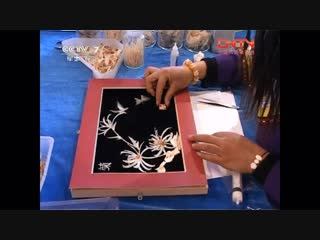 paintings from fish bones yuguhua (painting of fish bones). making paintings from fish bones yu gu hua de zhizuo. when about