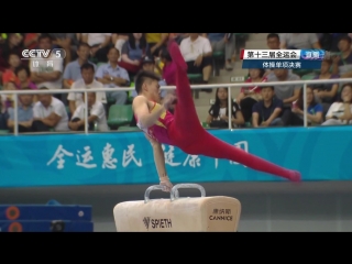 13th chinese national games, 2017. artistic gymnastics, women, men.