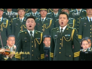 three songs from the times of the ussr, performed by the central military song and dance ensemble of china. holy war shensheng de zhanzheng. before