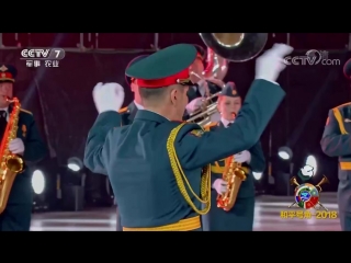 beijing, april 25, 2018. the 5th festival of military bands of the shanghai cooperation organization (sco) was held in beijing on the square