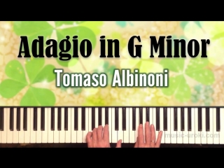 adagio in g teen. very beautiful piano melody